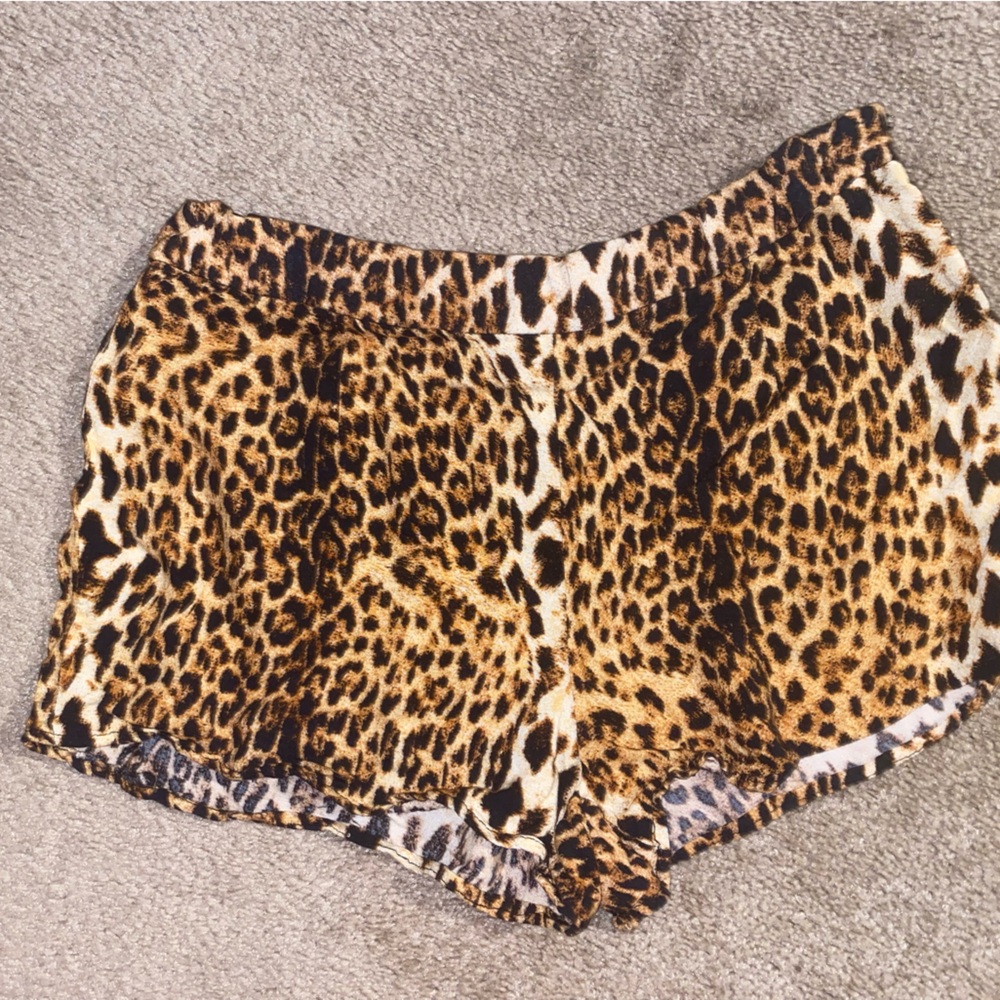 Cheetah shorts